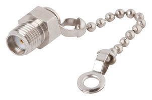 AMPHENOL SV MICROWAVE M39012/25-3026 Dust Cap / Cover, Dust Cap with Bead Chain, SV Microwave SMA Type Receptacle Connectors
