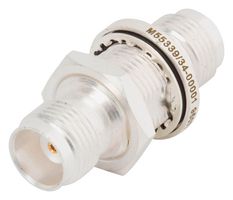 AMPHENOL SV MICROWAVE M55339/34-00001 Adaptador RF / Coaxial, TNC, Jack, TNC, Jack, Adaptador de Mamparo Recto, 50 ohm