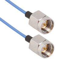 AMPHENOL SV MICROWAVE 7029-2557 Cable RF / Coaxial ensamblado, 24 ", 609.6 mm, 0.047" Flexible, SMA Macho, SMA Macho, 50 ohm