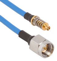 AMPHENOL SV MICROWAVE 7032-6729-120 RF / Coaxial Cable Assembly, 12 ", 305 mm, 0.086" Semi Rigid, SMPM RP Straight Jack