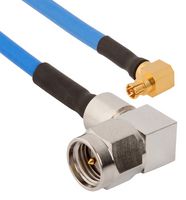 AMPHENOL SV MICROWAVE 7032-7242 Cable RF / Coaxial ensamblado, 18 GHz, 24 ", 609.6 mm, 0.085" Flexible, TFlex 405