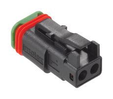 TRUMETER 3905-DD250 Carcasa de Conector Automotriz, Cubierta y Sellado de Trasero Pequeño, Serie ML-XT 93445, Macho