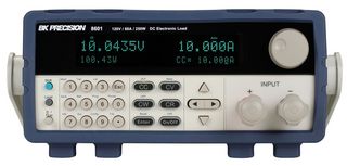 B&K PRECISION 8601 Carga Electrónica CD, Serie 8600, 250 W, Programmable, 0 V, 120 V, 60 A