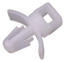 TR FASTENINGS TRFTH-3-01 Base para Cincho, Push Barb, 4.75 mm, Natural, Nylon 6.6 (Polyamide 6.6), 15.9 mm, 5.3 mm