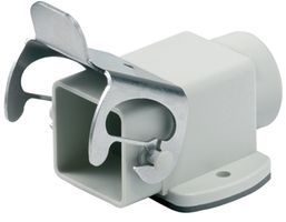 WEIDMULLER 1652490000 Heavy Duty Connector, PG11 Single Side Entry, Right Angle, Base, Panel Mount, Aluminum Body