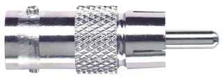 POMONA 5319 Connector Adapter, BNC Coaxial, 1 Positions, Jack, RCA / Phono, 1 Positions, Plug