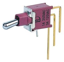 MULTICOMP PRO 2AS1T2A1M7RE Interruptor (Switch) de Palanca, Encendido-Encendido, SPDT, No Iluminado, Serie 2AS, 100 mA