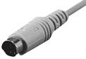 AMPHENOL COMMUNICATIONS SOLUTIONS 10170158-006KALF Cable de Audio / Video, Mini DIN 7 Posiciones Macho, Extremo Libre, 10 ft, 3 m, Negro