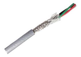 BELDEN 8404 060100 Multiconductor Cable, Star Quad, Shielded, 4 Conductor, 20 AWG, 100 ft, 30.48 m