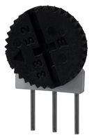 BOURNS 3352W-1-105LF Recortador, Una Vuelta, Cermet, Ajuste Lateral, 1 Mohm, Through Hole, 1 Vueltas