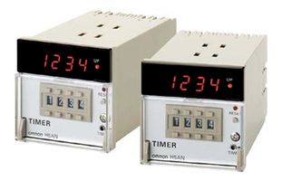 OMRON INDUSTRIAL AUTOMATION H5AN-4D DC12-24 Timer, H5AN-4D Series, Multifunction, 0.01s to 9999h, 240 VAC