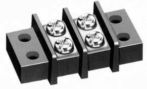 MULTICOMP PRO MC24302 Panel Mount Barrier Terminal Block, 2 Row, 5 Positions, 22 AWG, 12 AWG, 9.5 mm, 20 A