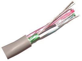 BELDEN 9873 060250 Cable Multipar, Blindado, 3 par, 20 AWG, 250 ft, 76.2 m