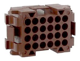 AMP - TE CONNECTIVITY 207304-1. Connector Housing, Metrimate Series, Plug, 24 Positions, 5 mm, Metrimate Square Grid Connectors