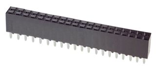 AMP - TE CONNECTIVITY 7-534206-0 Receptáculo PCB, Tarjeta-a-Tarjeta, 2.54 mm, 2 Líneas, 40 Contactos, Through Hole
