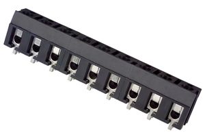 BUCHANAN - TE CONNECTIVITY 796949-9 Bloque de Terminal de Cable-A-Tarjeta, 5.08 mm, 9 Posiciones, 30 AWG, 12 AWG, 3 mm², Tornillo
