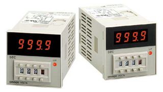 OMRON INDUSTRIAL AUTOMATION H5CN-XZNS DC12-48 Temporizador, H5CN-XZNS, Retardo a la Conexión, 0.001 s a 9.999 s, Salida Estado Sólido, 48 Vcd
