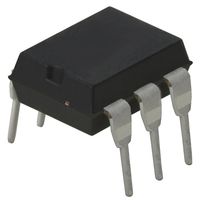 VISHAY TCDT1102G Optocoupler, Transistor Output, 1 Channel, DIP, 6 Pins, 60 mA, 5 kV, 63 %