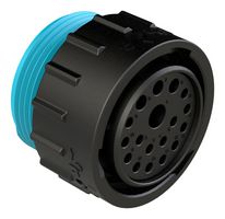 AMPHENOL SINE/TUCHEL AHDP06-24-18SR-WTA Circular Connector, Standard Circular Connector, DuraMate AHDP Series, Straight Plug, 18 Contacts