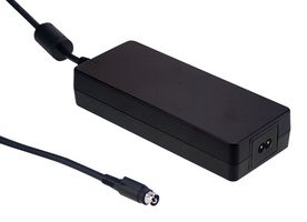 MEAN WELL GSM160B24-R7B AC/DC Power Supply, Medical, 1 Output, 160 W, 24 V, 6.67 A