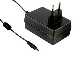 MEAN WELL GSM18E48-P1J AC/DC Power Supply, Medical, 1 Output, 18 W, 48 V, 375 mA
