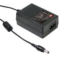 MEAN WELL GST25B12-P1J AC/DC Power Supply, ITE, 1 Output, 25 W, 12 V, 2.08 A