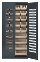 QUANTUM STORAGE MESH-240250IV Almacenamiento, Gabinete de Contenedor, Marfil, 28 Contenedores, 78 " x 18 " x 36 "