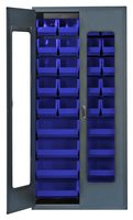 QUANTUM STORAGE QSC-C240250BL Almacenamiento, Gabinete de Contenedor, Azul, 28 Contenedores, 78 " x 18 " x 36 "