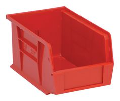 QUANTUM STORAGE QUS221RD Contenedor de Almacenamiento, Rojo, 5" x 6" x 9.25"