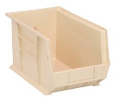 QUANTUM STORAGE QUS242IV Contenedor de Almacenamiento, Marfil, 8" x 8.25" x 13.625"