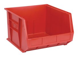QUANTUM STORAGE QUS270RD Contenedor de Almacenamiento, Rojo, 11" x 16.5" x 18"