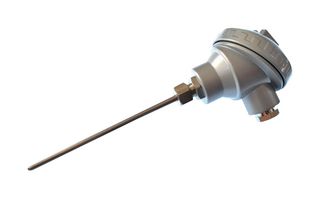 LABFACILITY XF-1106-FAR Termómetro, RTD, PT100, 4 hilos, 450°C, cabezal terminal, BSPP de 1/2", 0.24" de diámetro x 19.69"