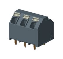 AMPHENOL ANYTEK NI035A0BH000G Bloque de Terminal de Cable-A-Tarjeta, 5.08 mm, 3 Posiciones, 26 AWG, 16 AWG, 1.5 mm², Push-In