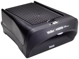 WELLER FT91019190 Fume Extractor, ESD, 240VAC, 10W, 26 m3/h, ZeroSmog Shield Series, Black Edition