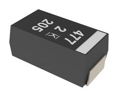 KEMET A700V477M002RTE009 Cap Electrolítico Aluminio Polímero, 470 µF, 2 V, 2917 [7343 Métrico], 9000 µohm