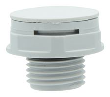 AMPHENOL INDUSTRIAL AIO-MBCSVPF-11 Accesorio de Carcasa, Gris Claro/PA, M16x1.5, 1.02"x0.46", Ventilation Plug, Enclosures