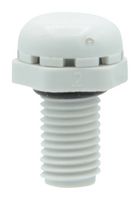 AMPHENOL INDUSTRIAL AIO-MBCSVPG-11 Accesorio de Carcasa, Gris Claro/PA, M6x0.75, 0.43"x0.24", Ventilation Plug, Enclosures