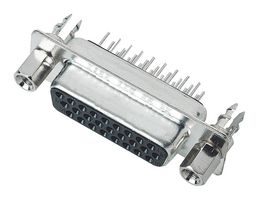 HARTING 09565517513 D Sub Connector, HD78, 78 Contacts, Receptacle, Solder, DD, Steel Body