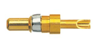 HARTING 09692825421 D Sub Contact, Harting Heavy Duty Connectors, Pin (Male), Copper Alloy, Gold Plated Contacts