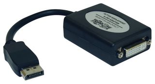 EATON TRIPP LITE P134-06N-DVIACT Cable de Computadora, DisplayPort Macho, DVI-I Hembra, 6 ", 150 mm, Negro