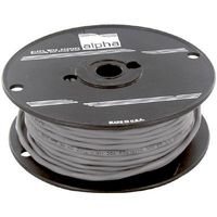 ALPHA WIRE 2412C SL005 Cable Multiconductor, Control, Blindado, 2 Hilos, 20 AWG, 0.562 mm², 100 ft, 30.5 m
