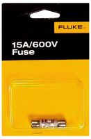 FLUKE FUSE-15A/600BLSTR Fuse, Cartridge, 15 A, 600 V