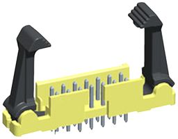AMPHENOL COMMUNICATIONS SOLUTIONS 10078991-G21-12ULF Pin Header, PCB Header, Wire-to-Board, 2 mm, 2 Rows, 12 Contacts, Through Hole