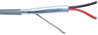 BELDEN 5300FE 0081000 Cable Multiconductor, Seguridad y Audio, Blindado, 2 Hilos, 18 AWG, 1000 ft, 304.8 m