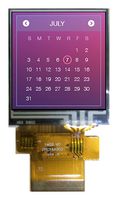 MIDAS DISPLAYS MDT0144ASHR-MULTI LCD TFT, 1.44 ", 128 x 128 Pixels, Cuadrado, RGB, 3.3V