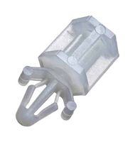 HARWIN R6505-00 PCB Support, Studded Lock-In, Nylon 6.6, 4mm Width, 4.9mm Height