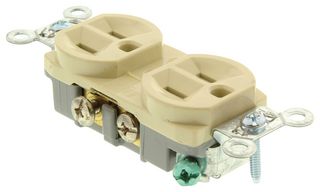 LEGRAND PASS & SEYMOUR CR15I Conector de Entrada de Potencia, Power Entry, 15 A, Marfil, Termoplástico, 125 V