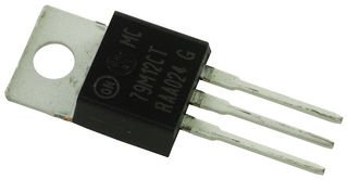 ONSEMI MC34064D-5R2G Regulador de Voltaje LDO - Fijo, 7912, Entrada de -35V, Salida de -12Vnom/500mA, TO-220-3