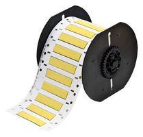 BRADY B33-250-2-342YL Marcador de Cable, Heat Shrinkable Sleeve, Blank (No Legend), PO (Polyolefin), Yellow