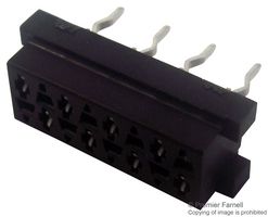 TE CONNECTIVITY - AMP 2178710-8 PCB Receptacle, Board-to-Board, 1.27 mm, 2 Rows, 8 Contacts, Through Hole Mount